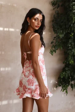 Vacation Dresses|Spring Break Dresses>Hello Molly Floristry Dress Pink