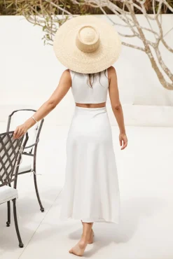 Vacation Dresses|Spring Break Dresses>Hello Molly Fluttering Hearts Maxi Dress White