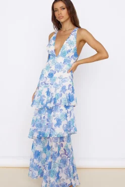 Formal Dresses|Brunch Dresses>Hello Molly Foolish One Maxi Dress Blue