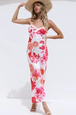 Casual Dresses|Maxi Dresses>Hello Molly Forbidden Love Maxi Dress Pink