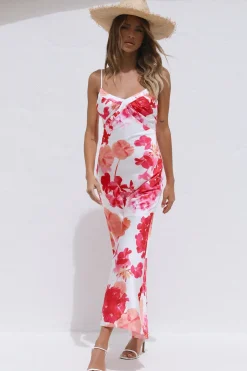 Casual Dresses|Maxi Dresses>Hello Molly Forbidden Love Maxi Dress Pink