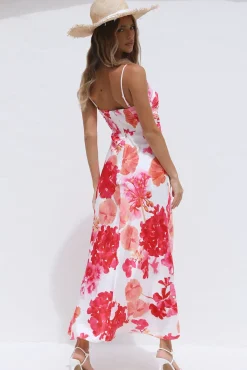 Casual Dresses|Maxi Dresses>Hello Molly Forbidden Love Maxi Dress Pink