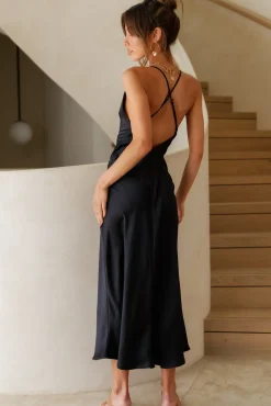 Wedding Guest Dresses|Formal Dresses>Hello Molly Forever With You Maxi Dress Black