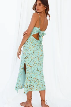 Spring Break Dresses|Summer Dresses>Hello Molly Forever Yours Midi Dress Mint