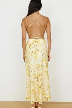 Vacation Dresses|Date Night Dresses>Hello Molly For The Taking Maxi Dress Yellow