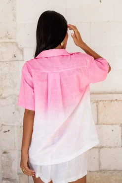 Two-Piece Shorts Set>Fortunate One Adore You Set Pink