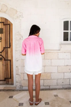 Two-Piece Shorts Set>Fortunate One Adore You Set Pink