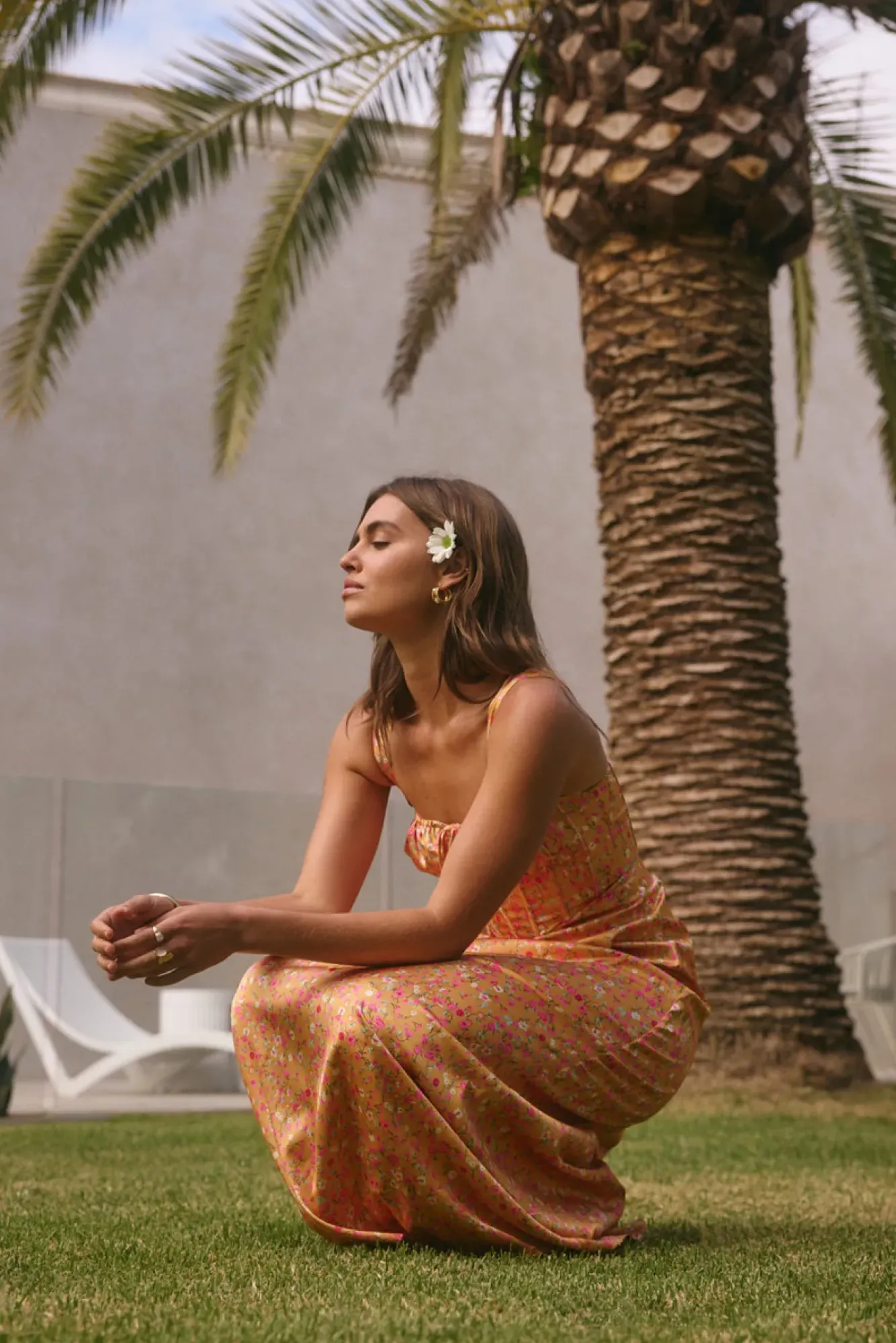 Wedding Guest Dresses|Vacation Dresses>Fortunate One Florence Satin Maxi Dress Orange
