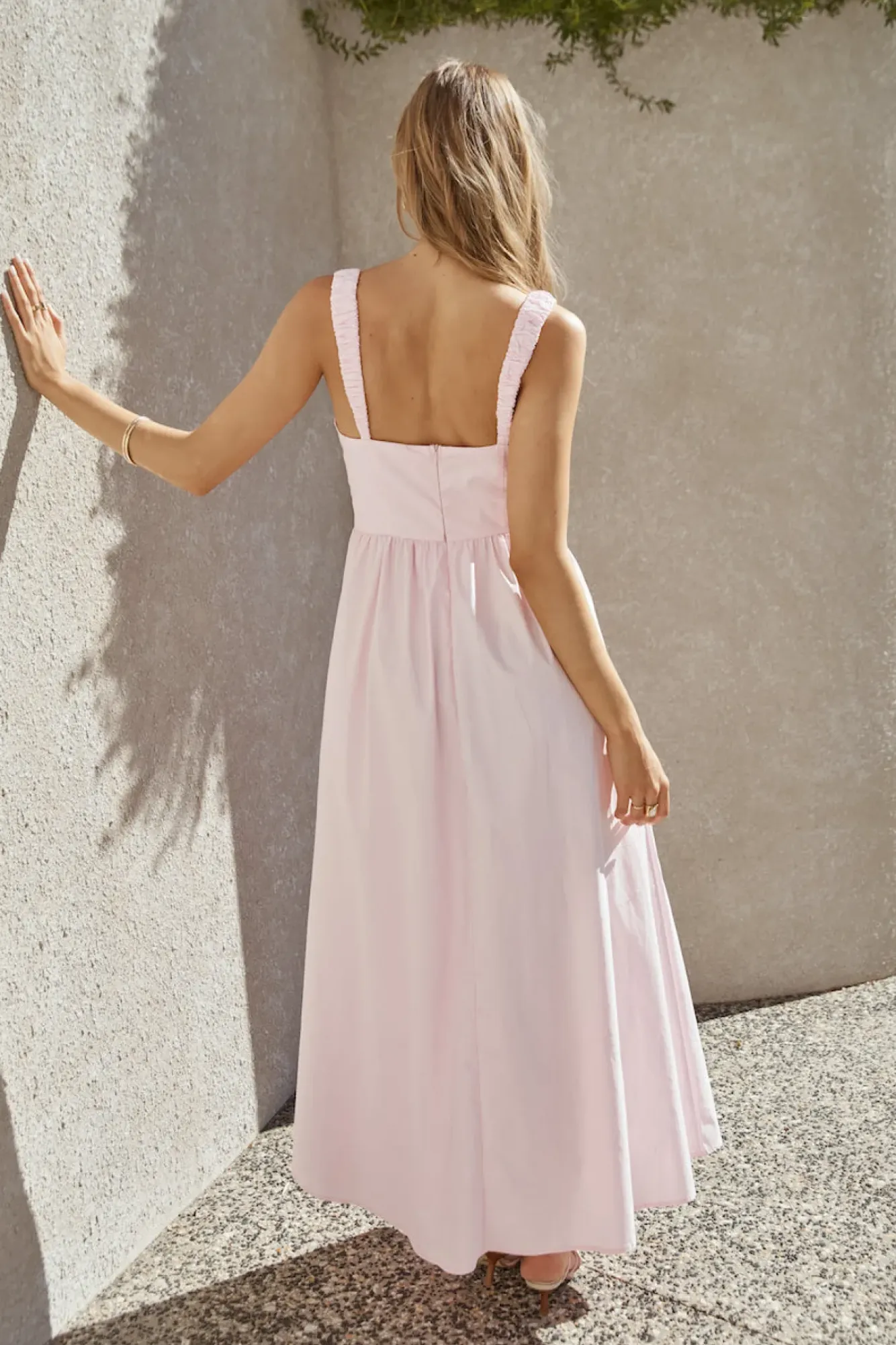 Vacation Dresses|Brunch Dresses>Fortunate One Hopeful Romantic Maxi Dress Pink