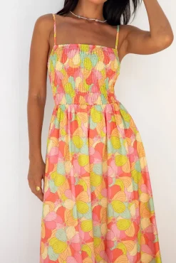 Vacation Dresses|Spring Break Dresses>Fortunate One In Bloom Maxi Dress Floral