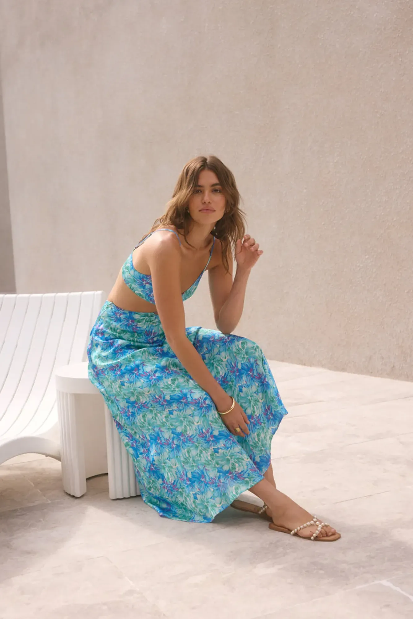 Vacation Dresses|Summer Dresses>Fortunate One Serena Maxi Dress Blue
