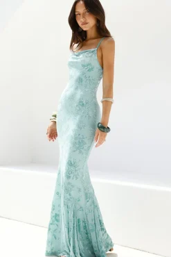 Wedding Guest Dresses|Formal Dresses>Hello Molly Fortune Flow Maxi Dress Sage