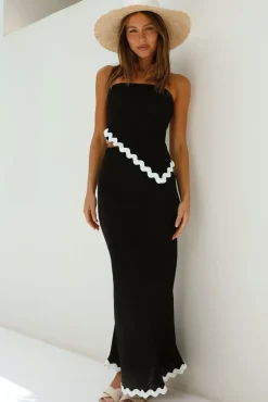 Skirts|Skirt And Top Sets>Hello Molly Found You Maxi Skirt Black