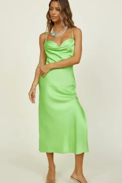 Maxi Dresses>Hello Molly Freed Spirit Maxi Dress Green