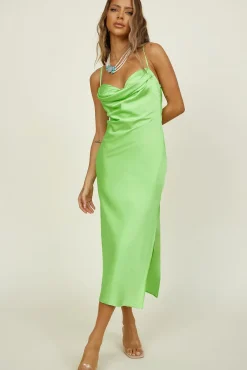 Maxi Dresses>Hello Molly Freed Spirit Maxi Dress Green