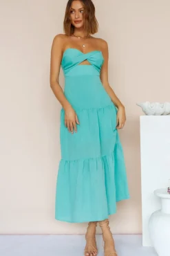 Spring Break Dresses|Bump Friendly>Hello Molly Free Falling Maxi Dress Green
