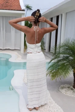 Skirt And Top Sets>Hello Molly French Martini Set Cream
