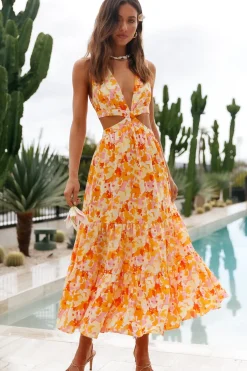 Spring Break Dresses|Bump Friendly>Hello Molly Frosted Love Maxi Dress