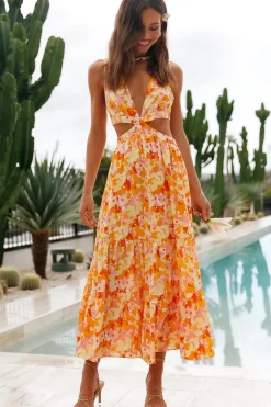 Spring Break Dresses|Bump Friendly>Hello Molly Frosted Love Maxi Dress