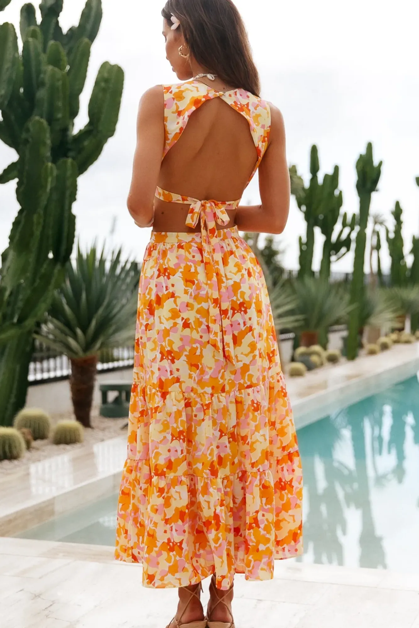 Spring Break Dresses|Bump Friendly>Hello Molly Frosted Love Maxi Dress