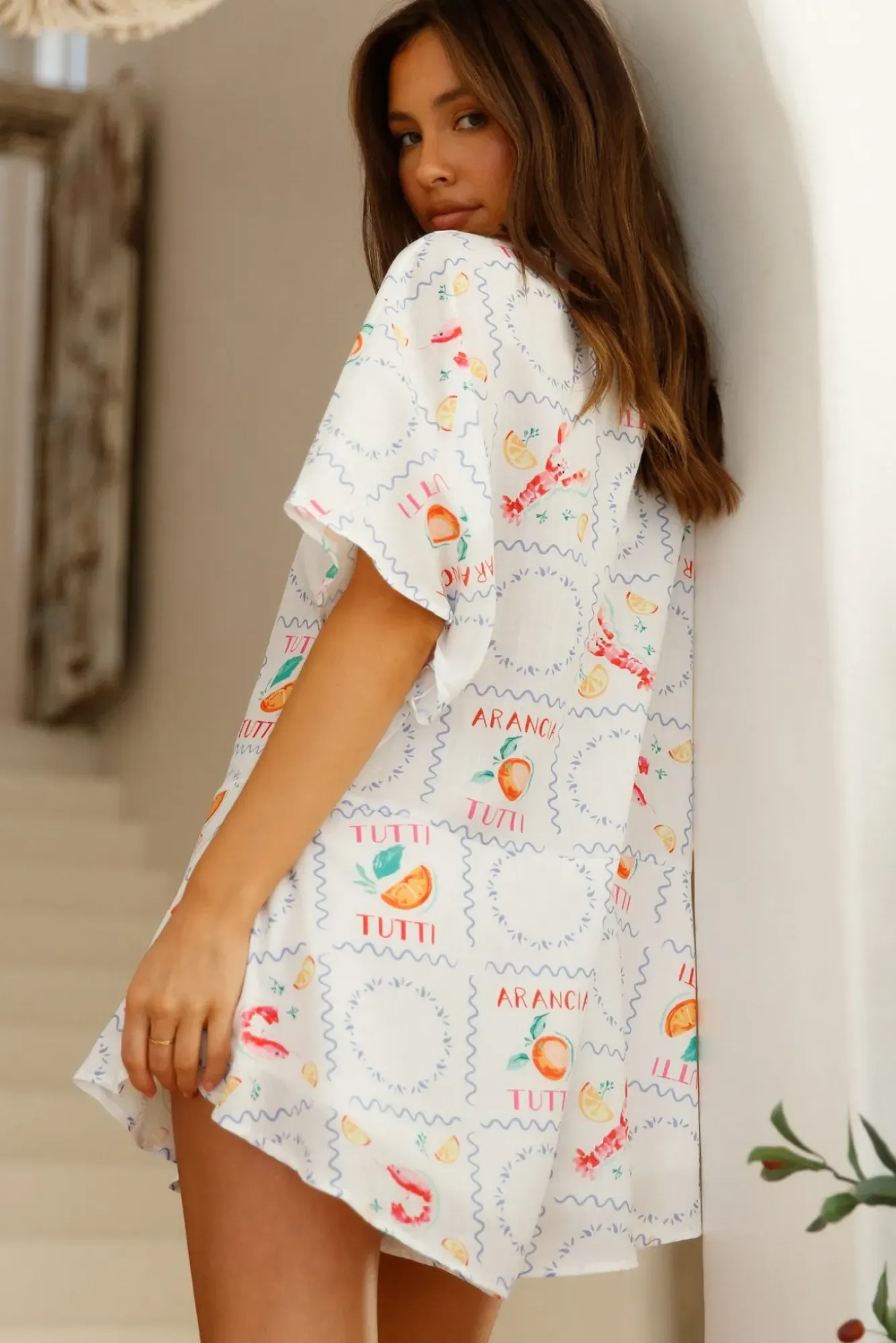 Rompers>Hello Molly Fruit Salad Romper Multi