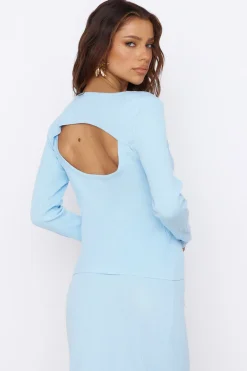 Shirts|Long Sleeve>Hello Molly Garden of Eden Top Blue