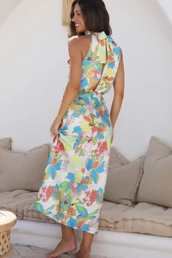 Wedding Guest Dresses|Formal Dresses>Hello Molly Garden Orchid Maxi Dress Blue