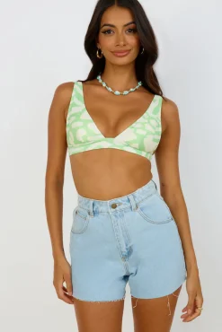 Bikini Tops>GIRL AND THE SUN Sarafina Tie Top Isadora