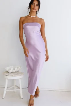 Wedding Guest Dresses|Formal Dresses>Hello Molly Gleam In Gold Maxi Dress Purple