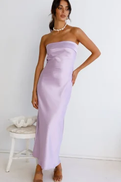 Wedding Guest Dresses|Formal Dresses>Hello Molly Gleam In Gold Maxi Dress Purple