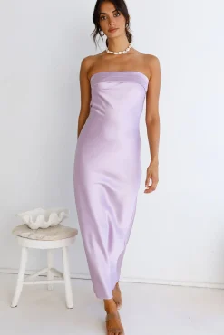 Wedding Guest Dresses|Formal Dresses>Hello Molly Gleam In Gold Maxi Dress Purple