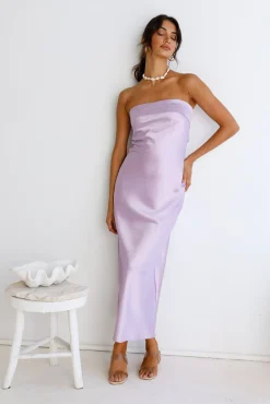 Wedding Guest Dresses|Formal Dresses>Hello Molly Gleam In Gold Maxi Dress Purple