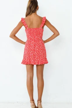 Spring Break Dresses|Brunch Dresses>Hello Molly Glory Is Yours Dress Red