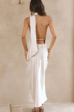 Formal Dresses|Bridesmaid Dresses>Hello Molly Goddess of the Sun Maxi Dress Champagne