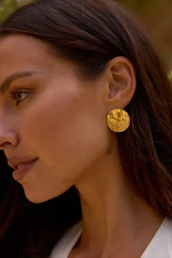Earrings>Hello Molly Golden Horizon Earrings Gold