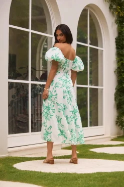 Formal Dresses|Cocktail Dresses>Hello Molly Good Morning Miss Maxi Dress Green