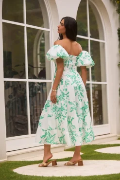 Formal Dresses|Cocktail Dresses>Hello Molly Good Morning Miss Maxi Dress Green