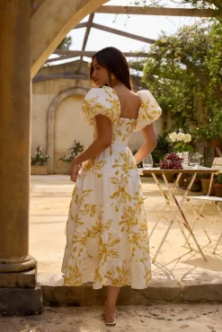 Wedding Guest Dresses|Vacation Dresses>Hello Molly Good Morning Miss Maxi Dress Yellow