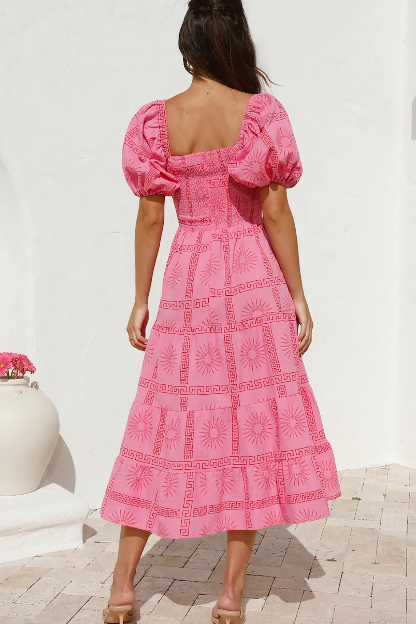 Spring Break Dresses|Bump Friendly>Hello Molly Got It Handled Maxi Dress Pink