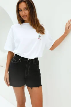T-Shirts|Cropped>Hello Molly Group Therapy Oversized T-Shirt White