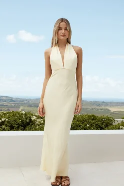 Wedding Guest Dresses|Formal Dresses>Hello Molly Harmony in Bloom Maxi Dress Yellow
