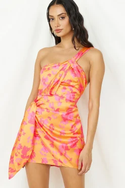 Spring Break Dresses|Summer Dresses>Hello Molly Heading Out Of Town Dress Orange