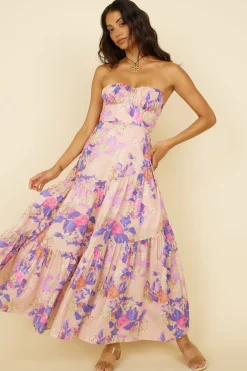 Wedding Guest Dresses|Formal Dresses>Hello Molly Hear Me Now Maxi Dress Pink