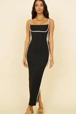 Vacation Dresses|Spring Break Dresses>Hello Molly Heart Of Mine Maxi Dress Black