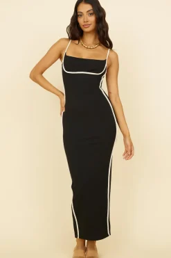 Vacation Dresses|Spring Break Dresses>Hello Molly Heart Of Mine Maxi Dress Black