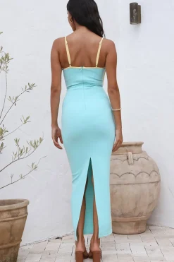 Vacation Dresses|Spring Break Dresses>Hello Molly Heart Of Mine Maxi Dress Blue
