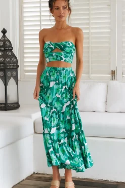 Skirts|Skirt And Top Sets>Hello Molly Heart Of The Jungle Maxi Skirt