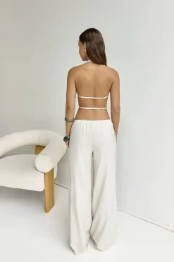 Pants>Seven Wonders Heather Pant Stone Pinstripe