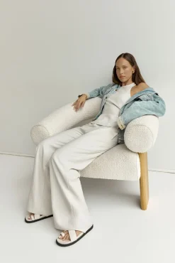 Pants>Seven Wonders Heather Pant Stone Pinstripe