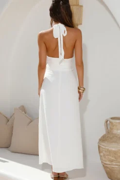 Vacation Dresses|Bump Friendly>Hello Molly Heaven Can Wait Maxi Dress White